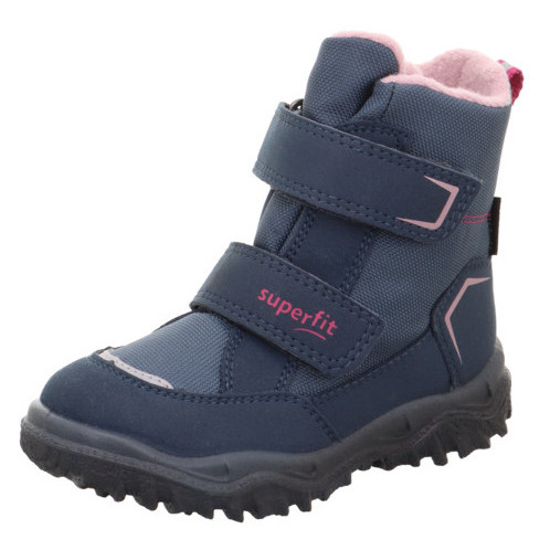Dziecięce buty zimowe Superfit Husky Blau/Rosa Rozmiar butów (UE): 29 / Kolor: niebieski/różowy