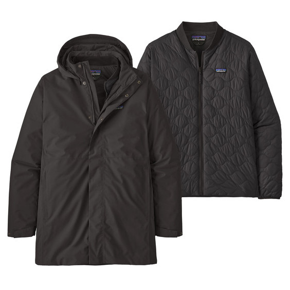 Kurtka męska Patagonia M's Heyes Peak 3-in-1 Parka Rozmiar: XL / Kolor: czarny