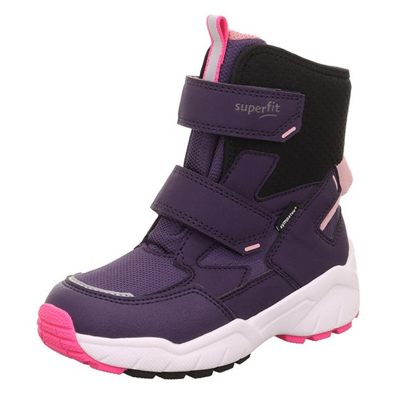 Dziecięce buty zimowe Superfit Culusuk 2.0 Lila/Pink Rozmiar butów (UE): 30 / Kolor: ciemnofioletowy/różówy