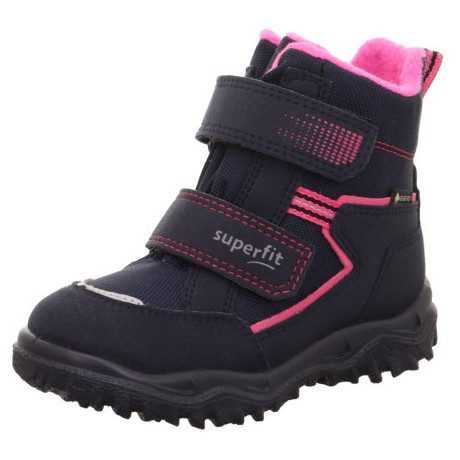 Dziecięce buty zimowe Superfit Husky Blau/Pink Rozmiar butów (UE): 33 / Kolor: niebieski/różowy
