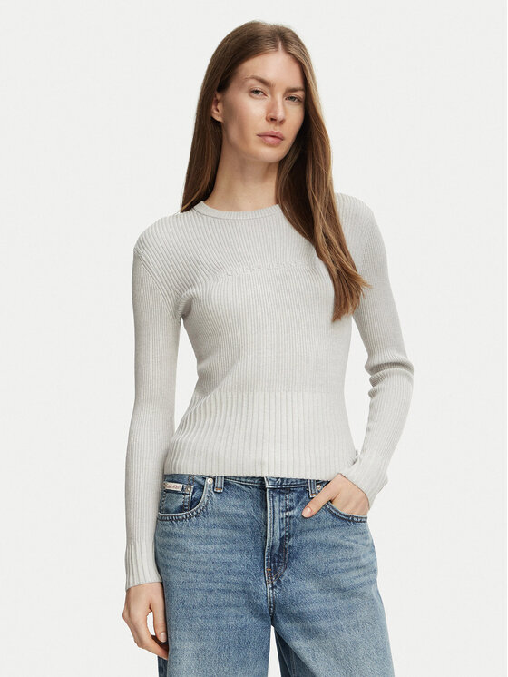 Guess Bluzka W6BR04 Z1247 Biały Regular Fit