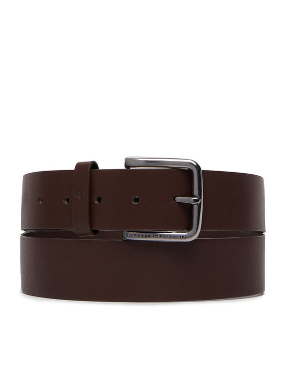 Beverly Hills Polo Club Pasek CEO-BHPC-M2-007-AW26 Brązowy