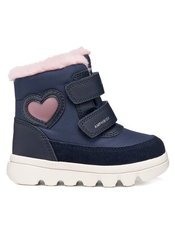 Geox Śniegowce B Willaboom Girl B Abx B665AA 0FU22 CF4A8 M Granatowy