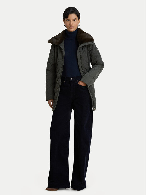 LAUREN RALPH LAUREN Kurtka puchowa 297P23481003 Zielony ciemny Regular Fit