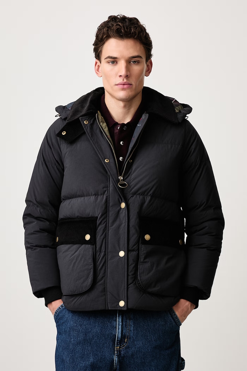 Barbour kurtka puchowa męska