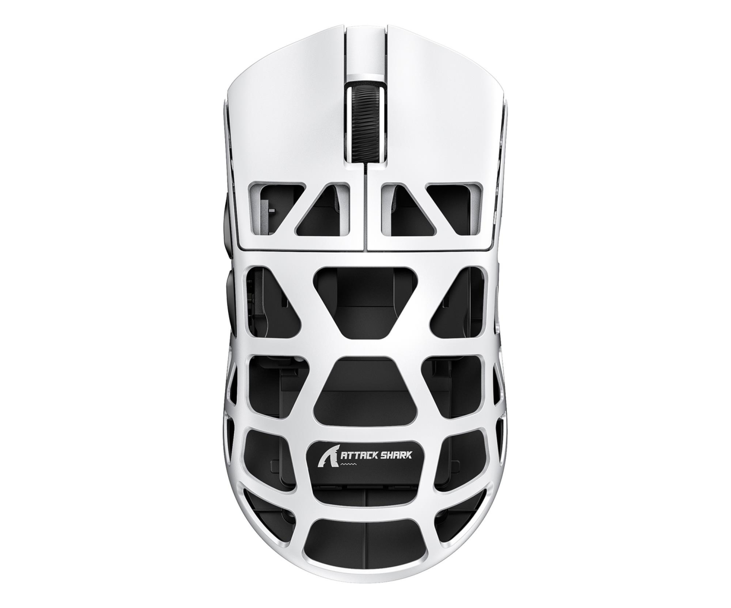 Attack Shark R3 Magnesium Alloy 8kHz/26kDPI PAW3395 biała