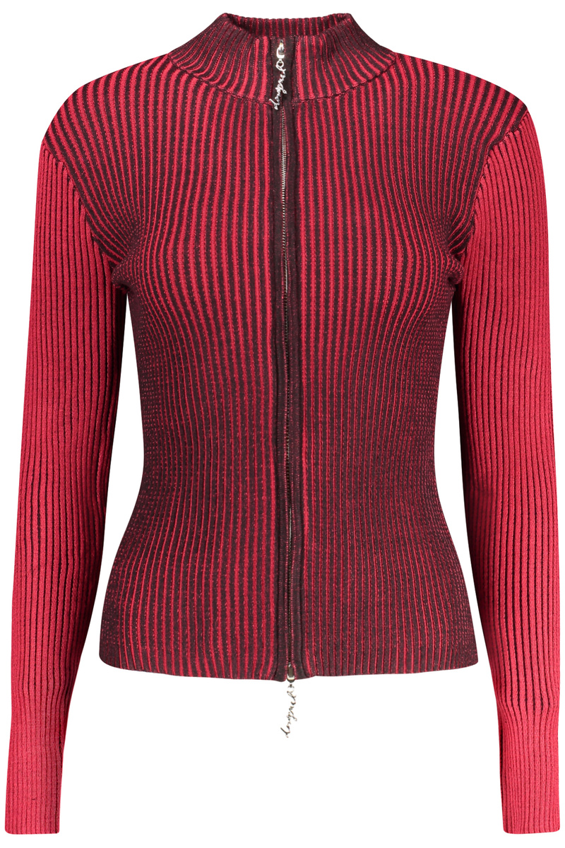 Czerwony sweter damski Desigual 26WWJF22