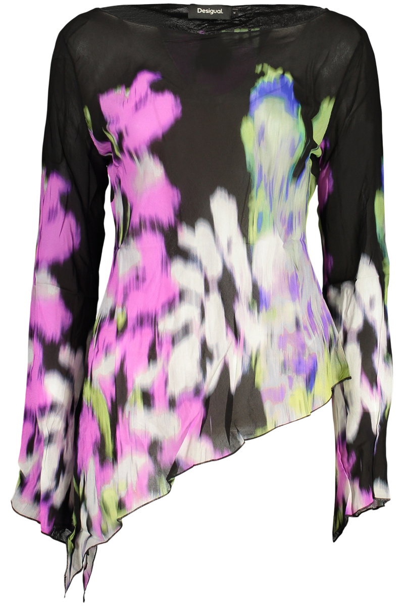 Czarny sweter damski Desigual 26WWBW07