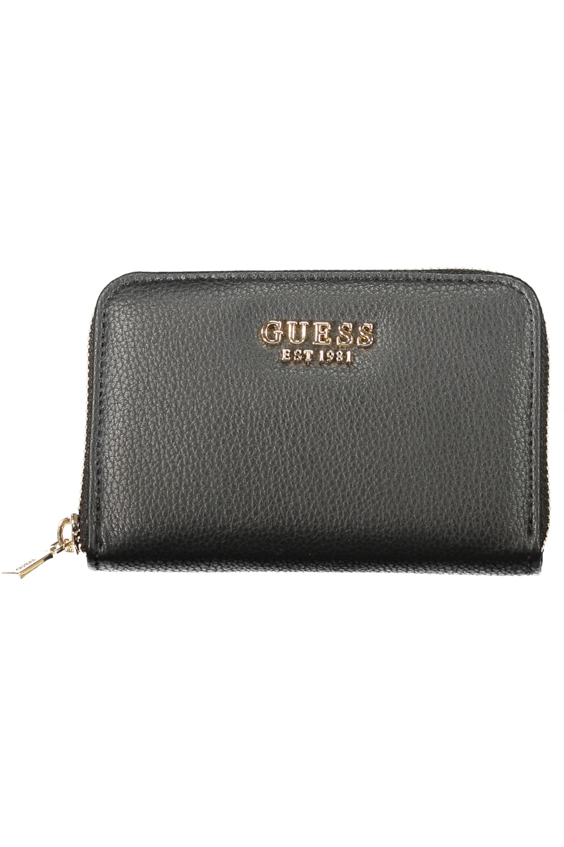 Czarny portfel damski Guess Jeans Melody Slg