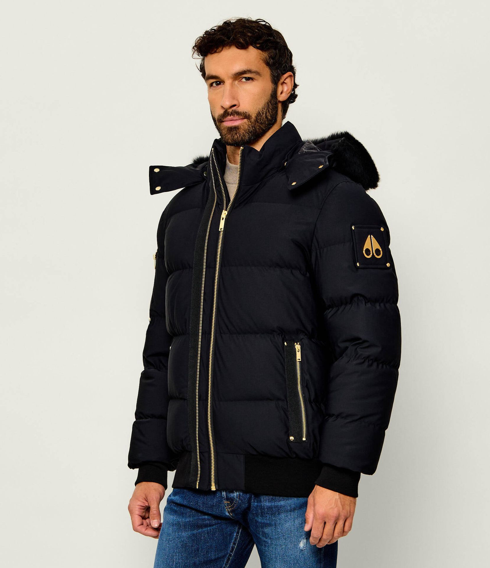 Moose Knuckles Puchowa kurtka Stagg Regular Fit