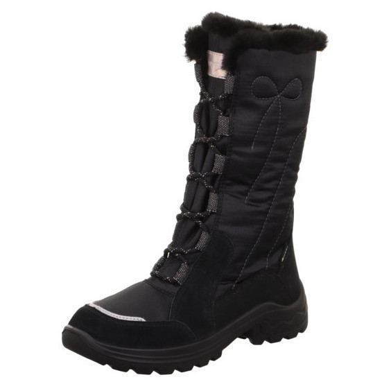 Dziecięce buty zimowe Superfit Aurora GTX Schwarz Rozmiar butów (UE): 34 / Kolor: czarny