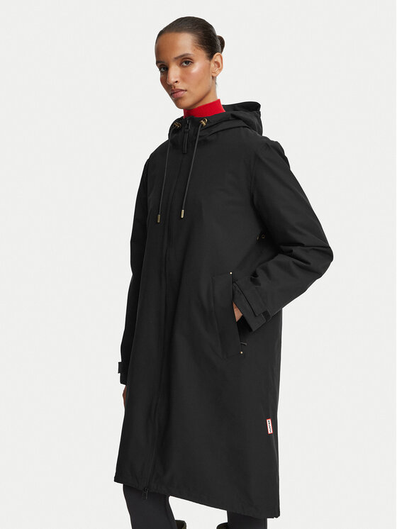 Hunter Parka HARW0018262 Czarny Regular Fit