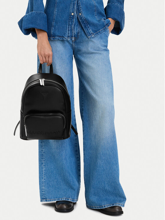 Guess Jeans Plecak CWBEO-GUESS-B-011-09 Czarny