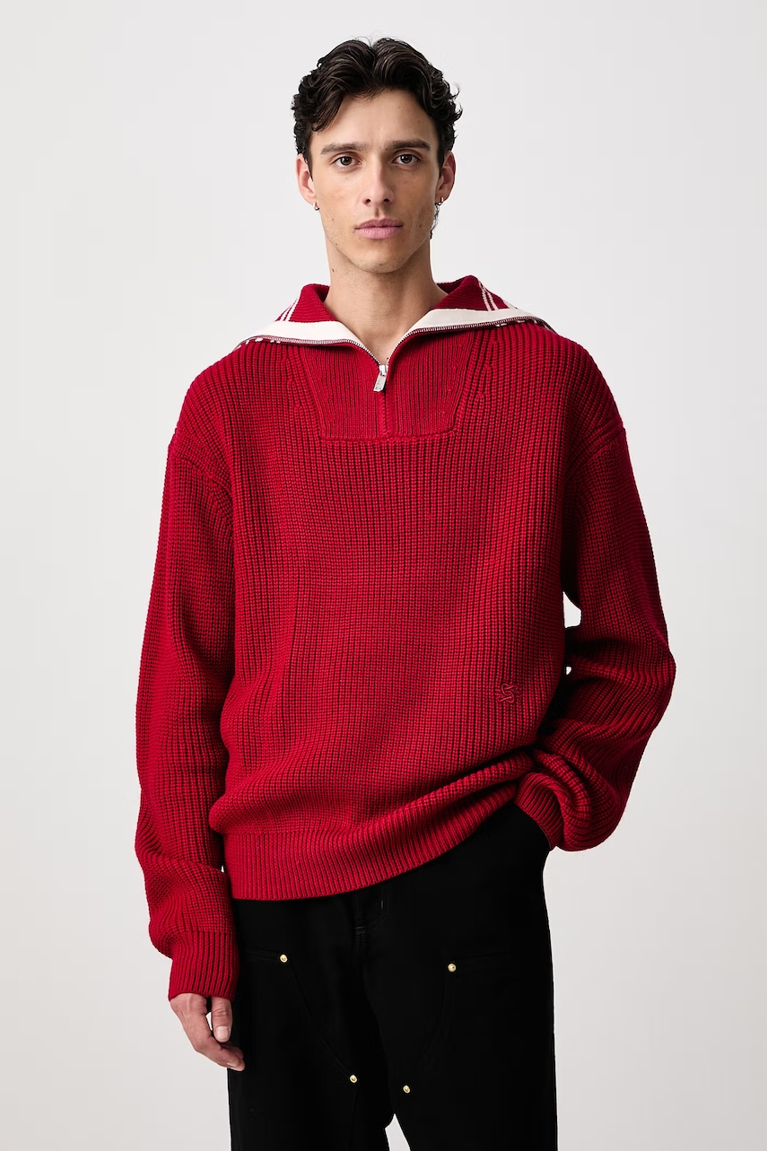 Filling Pieces golf męski z wełną