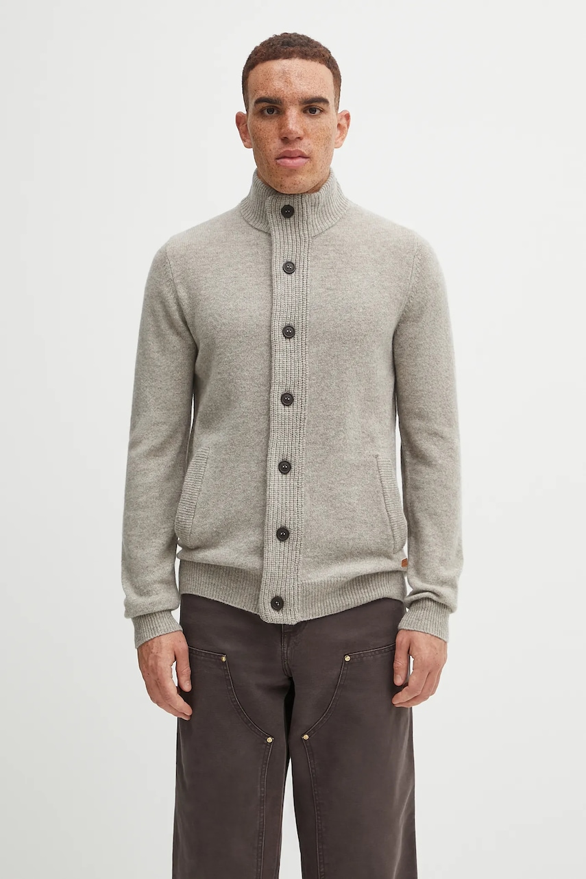 Barbour kardigan wełniany