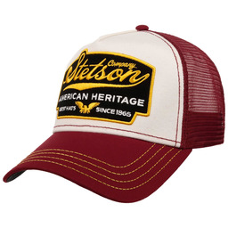Czapka American Heritage Trucker by Stetson, bordowy, One Size Big