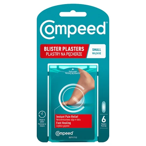 Compeed Plastry na pęcherze wąskie, 6 szt.