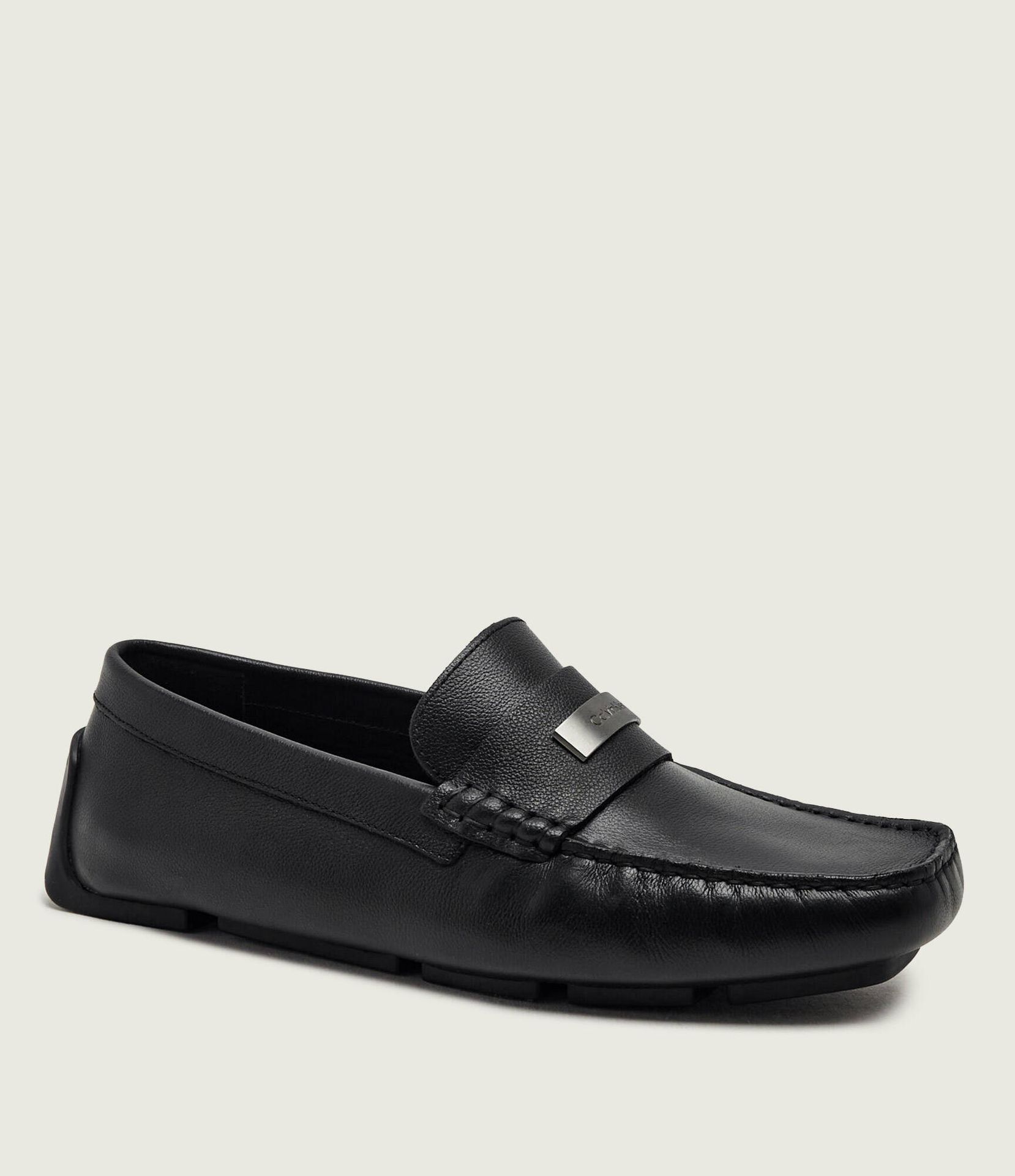 Calvin Klein Skórzane mokasyny Driver