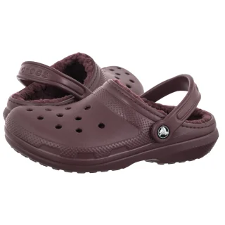 Klapki Classic Lined Clog Heritage Red 203591-7CU (CR266-j) Crocs