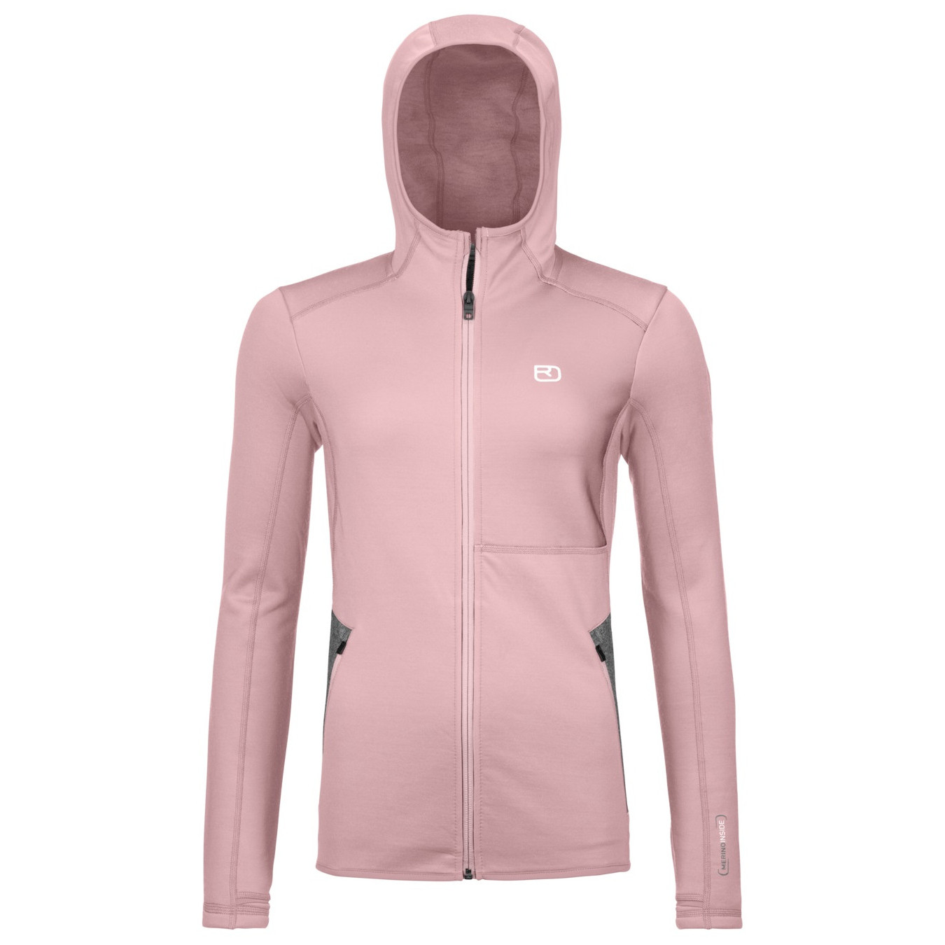 Bluza damska Ortovox Fleece Hoody W Rozmiar: M / Kolor: jasnoróżowy