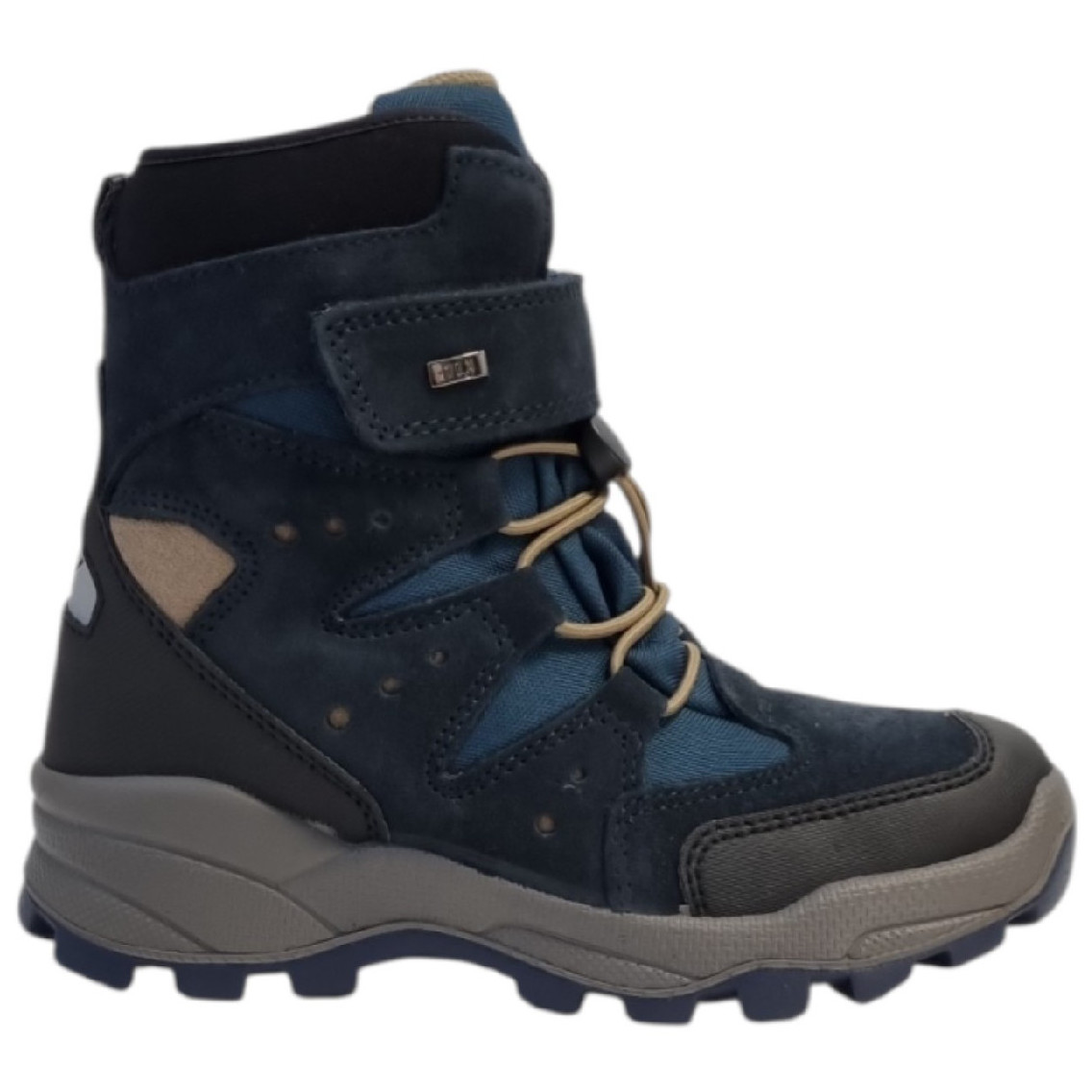 Dziecięce buty zimowe IMAC Husky Navy/Beige Rozmiar butów (UE): 33 / Kolor: ciemnoniebieski