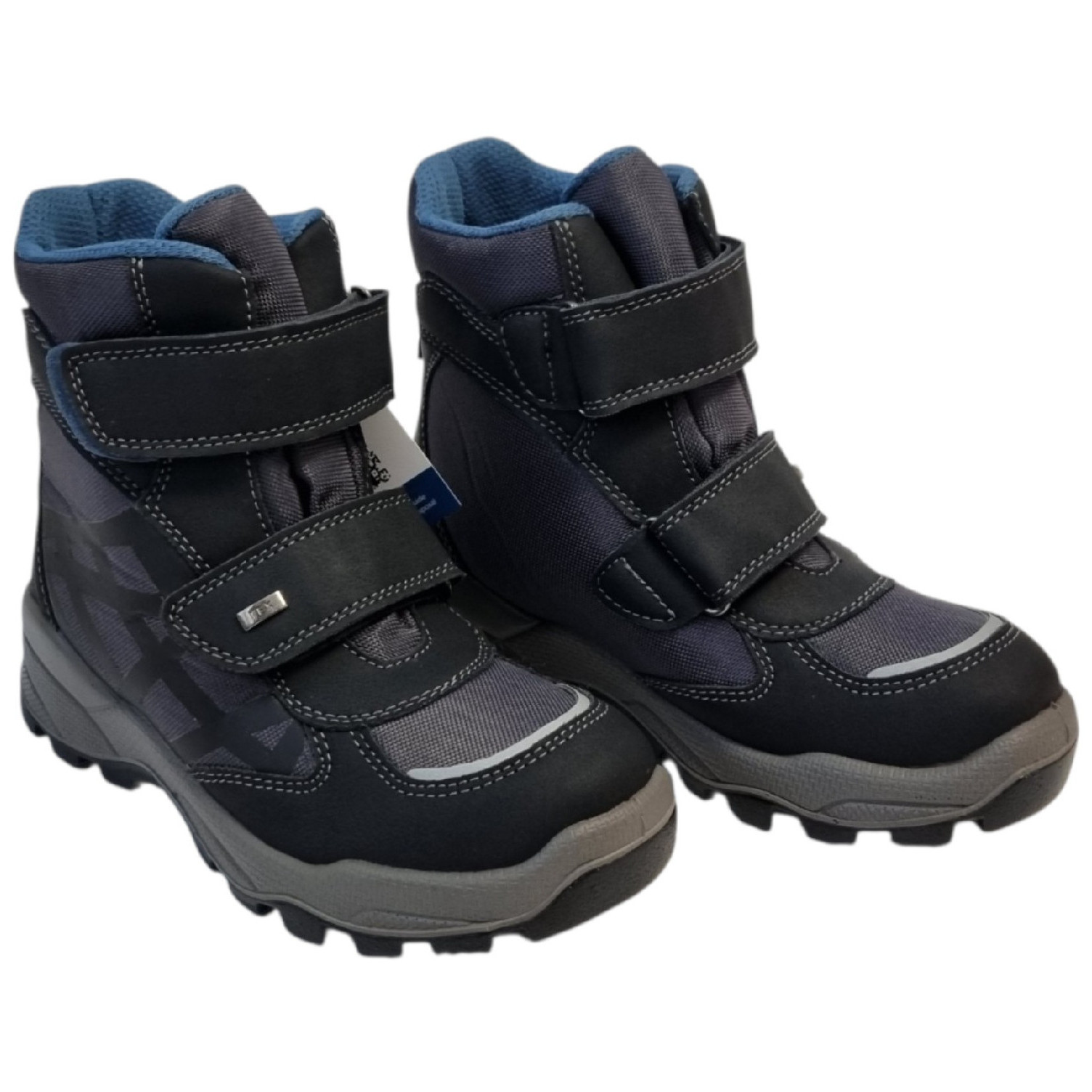 Dziecięce buty zimowe IMAC Husky Nero/Avio Rozmiar butów (UE): 31 / Kolor: czarny/szary