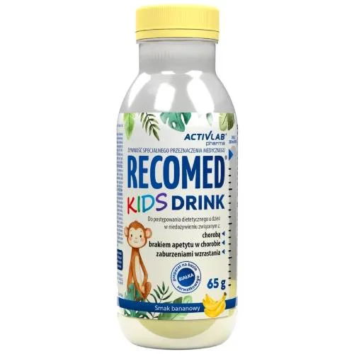 ActivLab Pharma RecoMed Kids Drink smak bananowy, 65 g