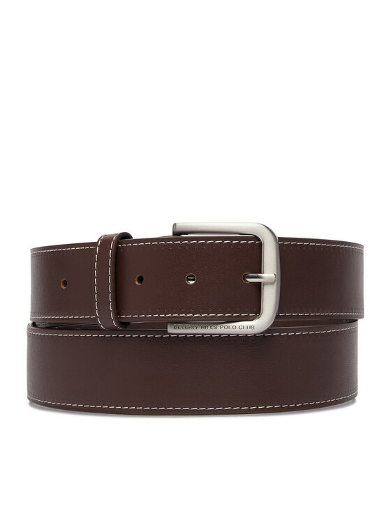 Beverly Hills Polo Club Pasek CEO-BHPC-M2-009-AW26 Brązowy
