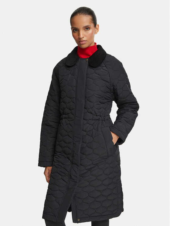 Hunter Kurtka przejściowa HARW0002262 Czarny Regular Fit