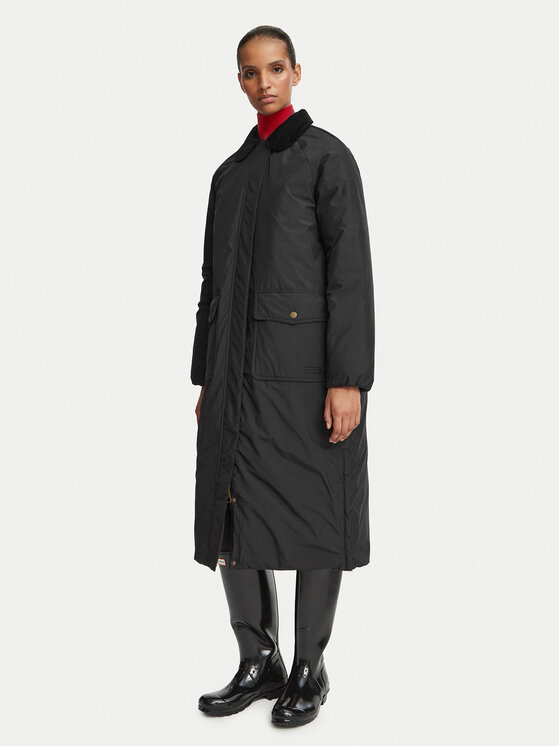 Hunter Kurtka zimowa HARW0001262 Czarny Regular Fit