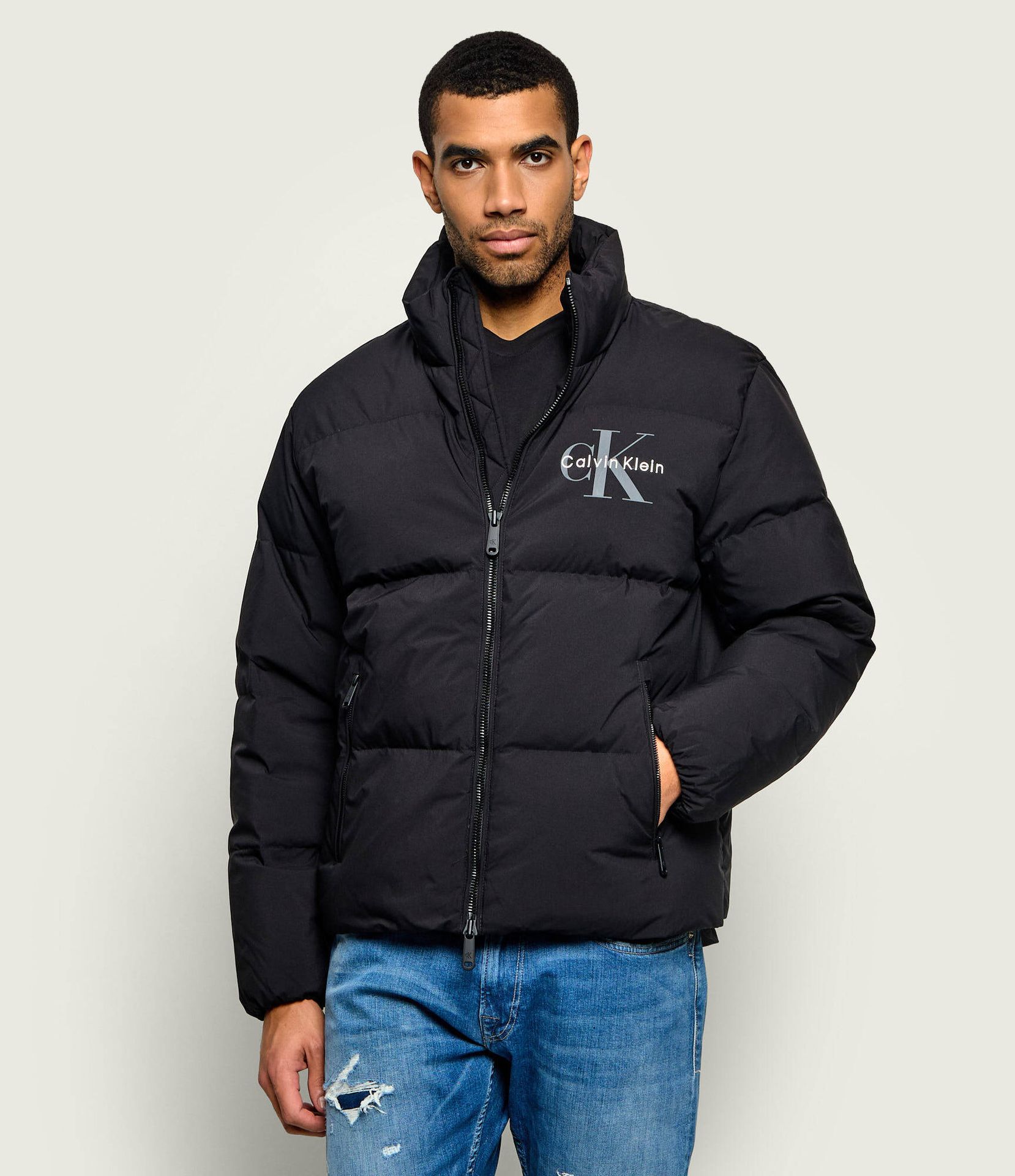 Calvin Klein Jeans Puchowa kurtka Regular Fit