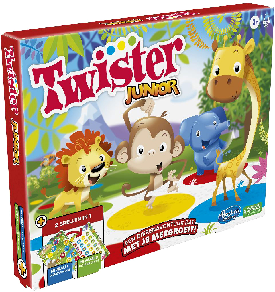 Gra planszowa Hasbro Twister Junior 2012078 (5010996100184)