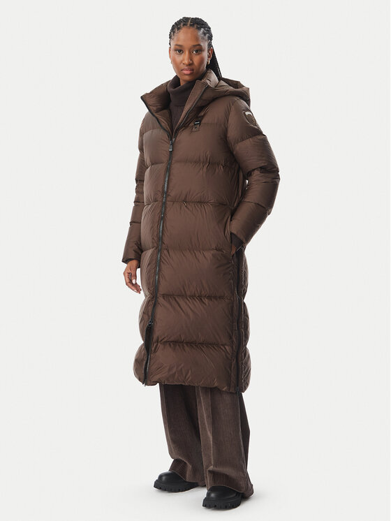 Blauer Kurtka zimowa Celia 26WBLDK03389 007455 Brązowy Regular Fit