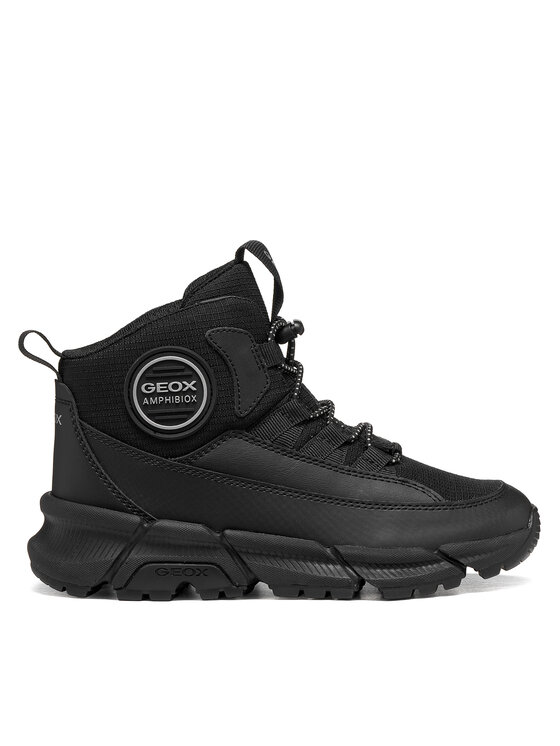 Geox Trzewiki J Flexyper Plus Boy B Abx J66LCF 0FUCE C9999 S Czarny