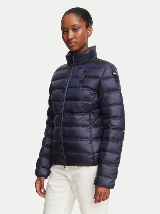 Blauer Kurtka puchowa Georgia 26WBLDC03049 Granatowy Slim Fit