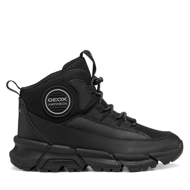 Trzewiki Geox J Flexyper Plus Boy B Abx J66LCF 0FUCE C9999 S Czarny