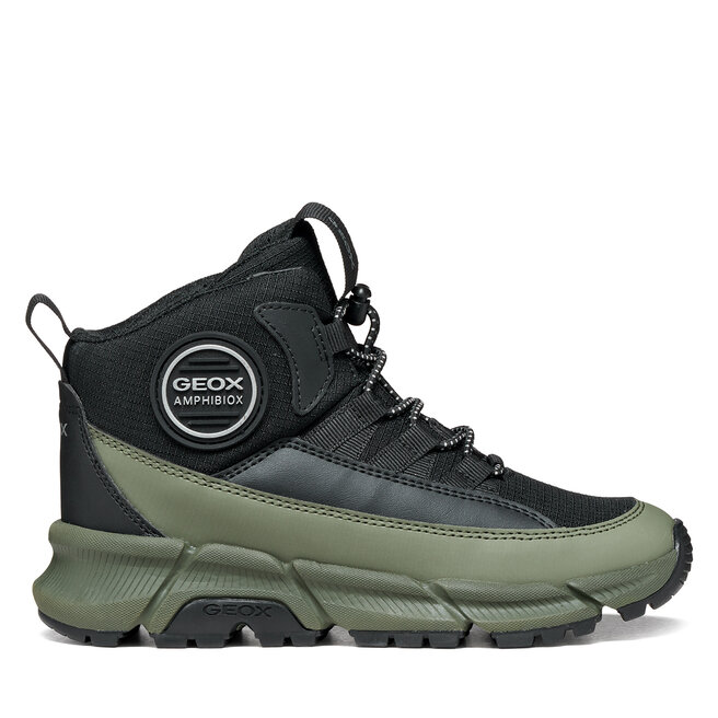 Trzewiki Geox J Flexyper Plus Boy B Abx J66LCF 0FUCE C0033 S Zielony ciemny