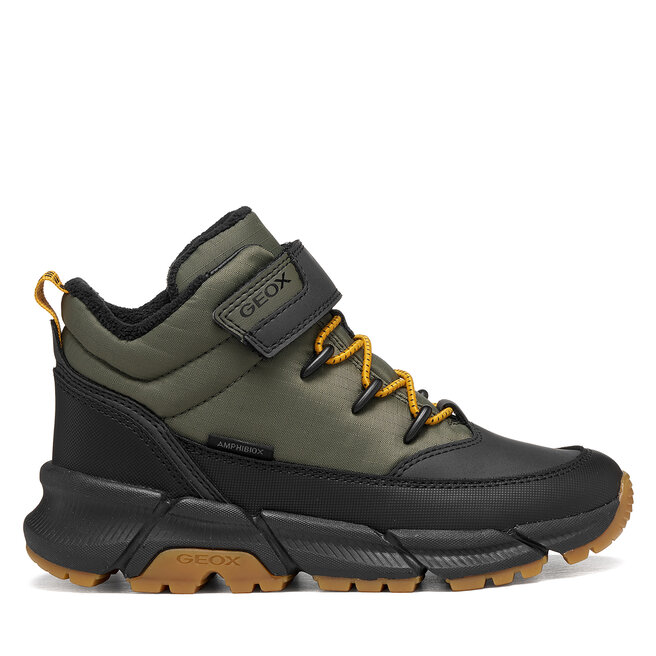 Trzewiki Geox J Flexyper Plus Boy B Abx J66LCA 0FUME C3009 S Zielony ciemny