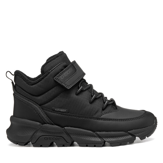 Trzewiki Geox J Flexyper Plus Boy B Abx J66LCA 0FUME C9999 M Czarny