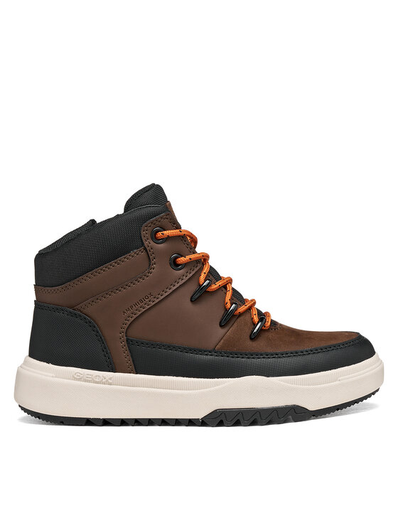 Geox Trzewiki J Bunshee Boy B Abx J56FMA 0ME32 C6006 S Brązowy ciemny