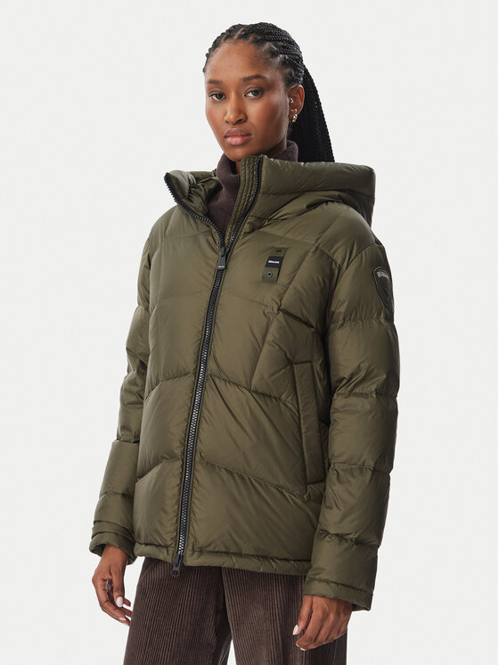 Blauer Kurtka zimowa Tyllin 26WBLDC03359 006047 Khaki Regular Fit