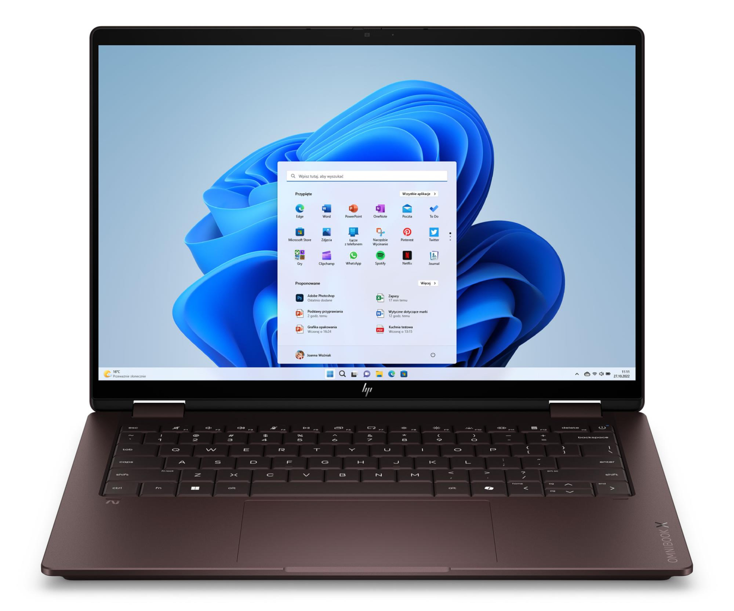 HP Omnibook X 14 Ryzen AI 5-435/16GB/512/Win11 Touch OLED E14S1EA
