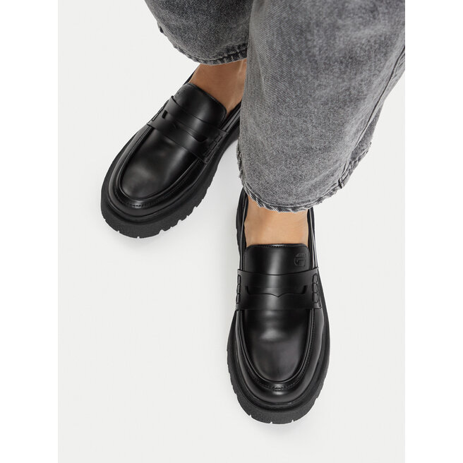 Loafersy G-STAR CEO-WBN-ANEXIA-05 Czarny