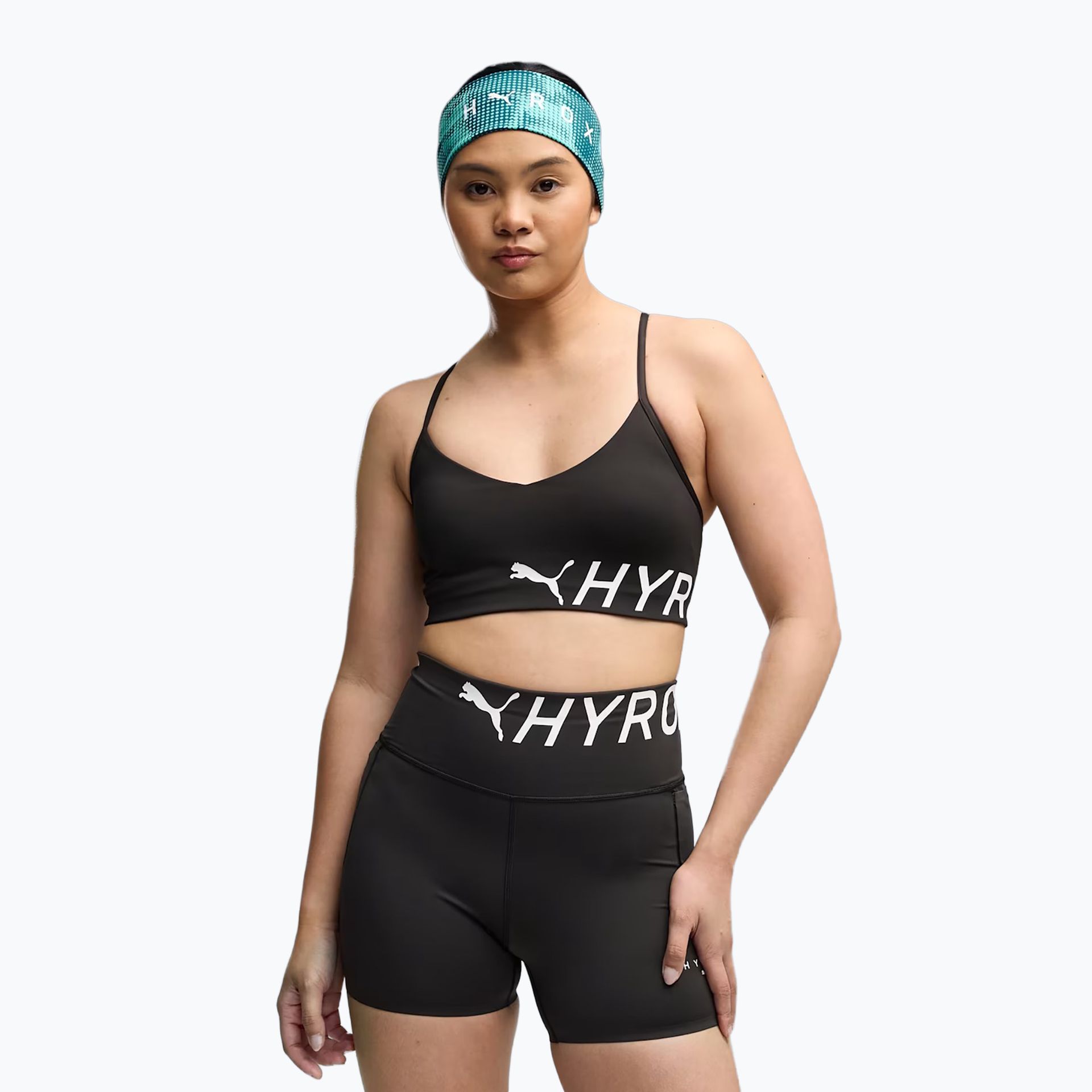 Biustonosz treningowy Puma Hyrox Strappy Pwrmode puma black WYSYŁKA W 24H 30 DNI NA ZWROT