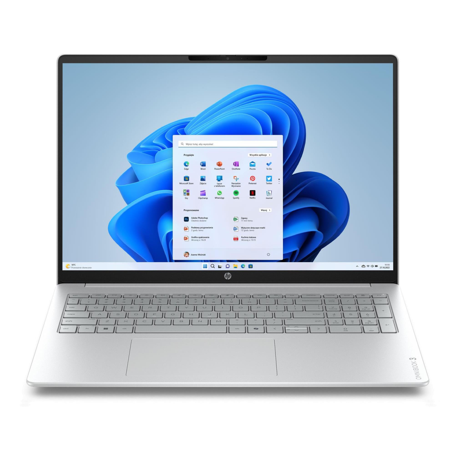 HP Omnibook 3 16 Ryzen 7-250/16GB/512/Win11 OLED E14RLEA