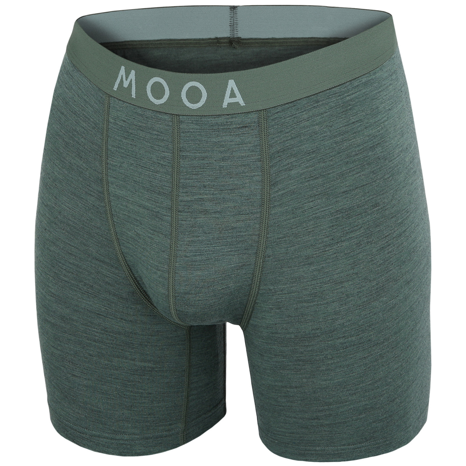 Męskie bokserki MOOA MerinoSilk 6in Rozmiar: XL / Kolor: zielony