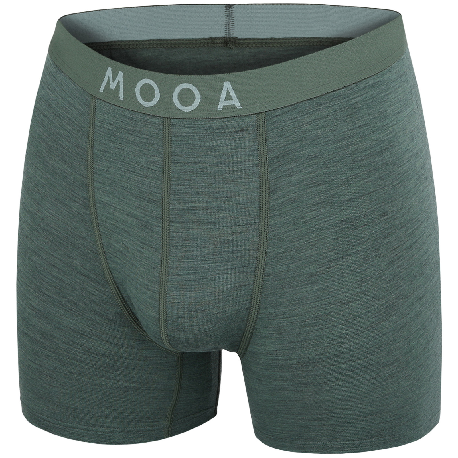 Męskie bokserki MOOA MerinoSilk 4in Rozmiar: XXL / Kolor: zielony