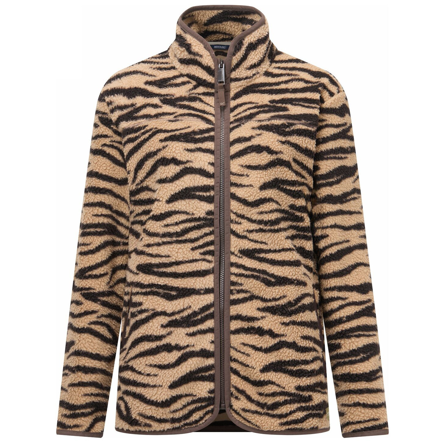 Bluza damska Regatta Womens Frankie Borg Full Zip Rozmiar: S / Kolor: brązowy
