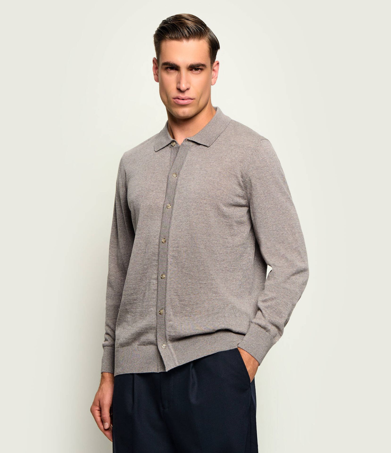 BOSS BLACK Wełniany kardigan H-Helbert Regular Fit