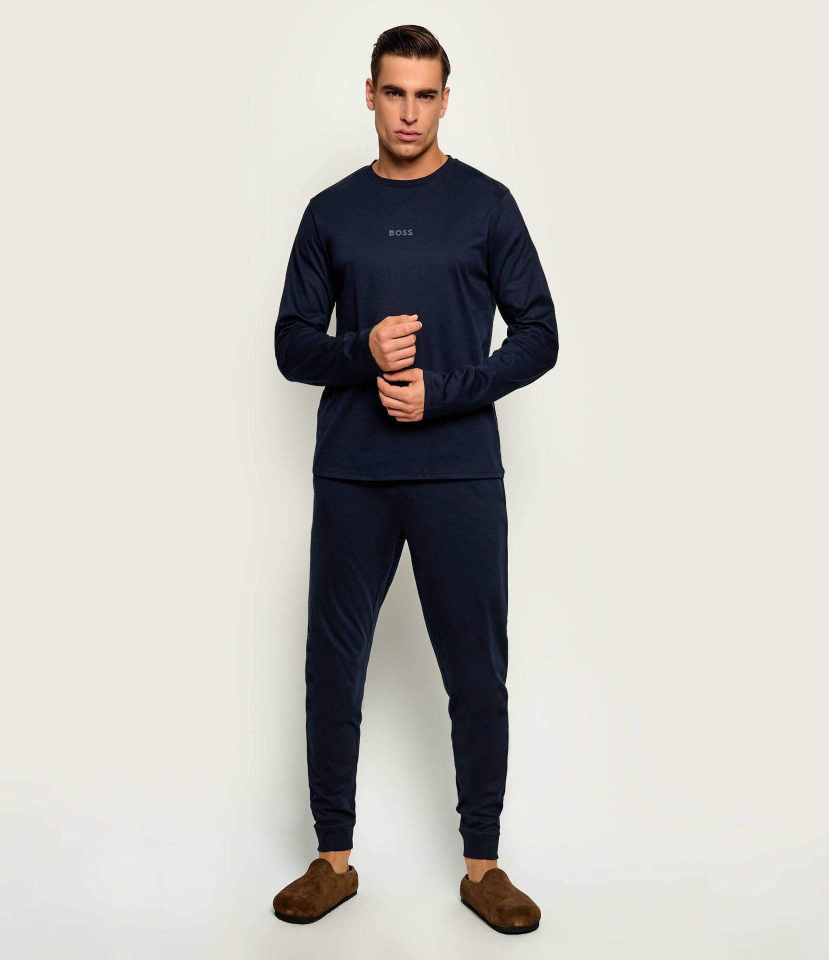 BOSS BLACK Piżama Xmas Long Set Regular Fit